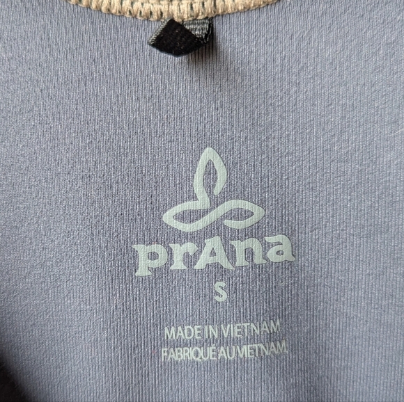 Prana Becksa Bralette Taupe Tan Ribbed Size Small Yoga Workout Gym Crop Top - Picture 5 of 10